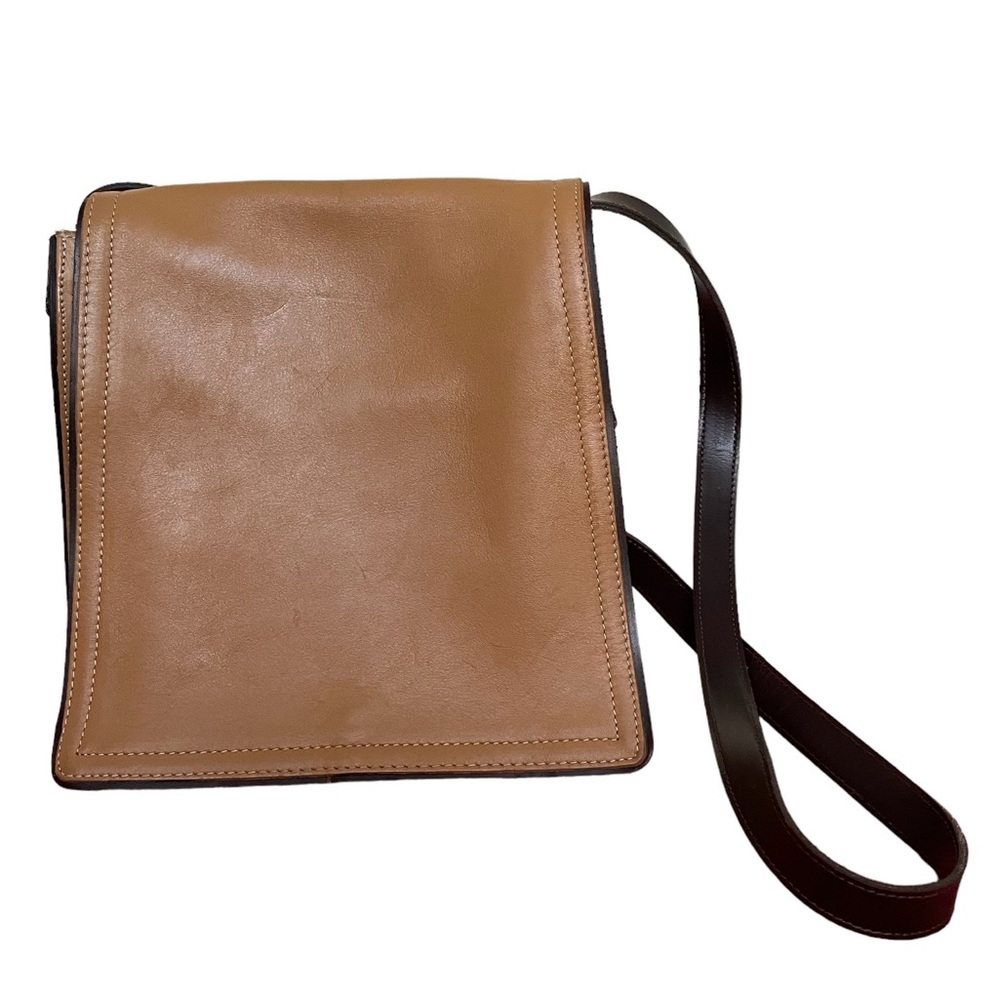 Vintage Coach Leather Monterey Flap Crossbody J8Y-6147